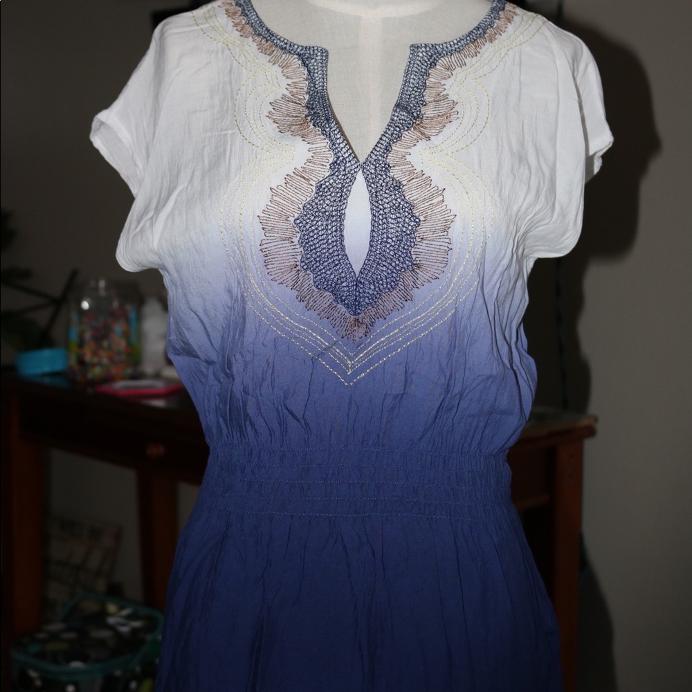 Dressy ombré top